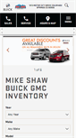 Mobile Screenshot of mikeshawbuickgmc.com